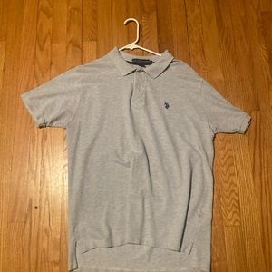 grey polo